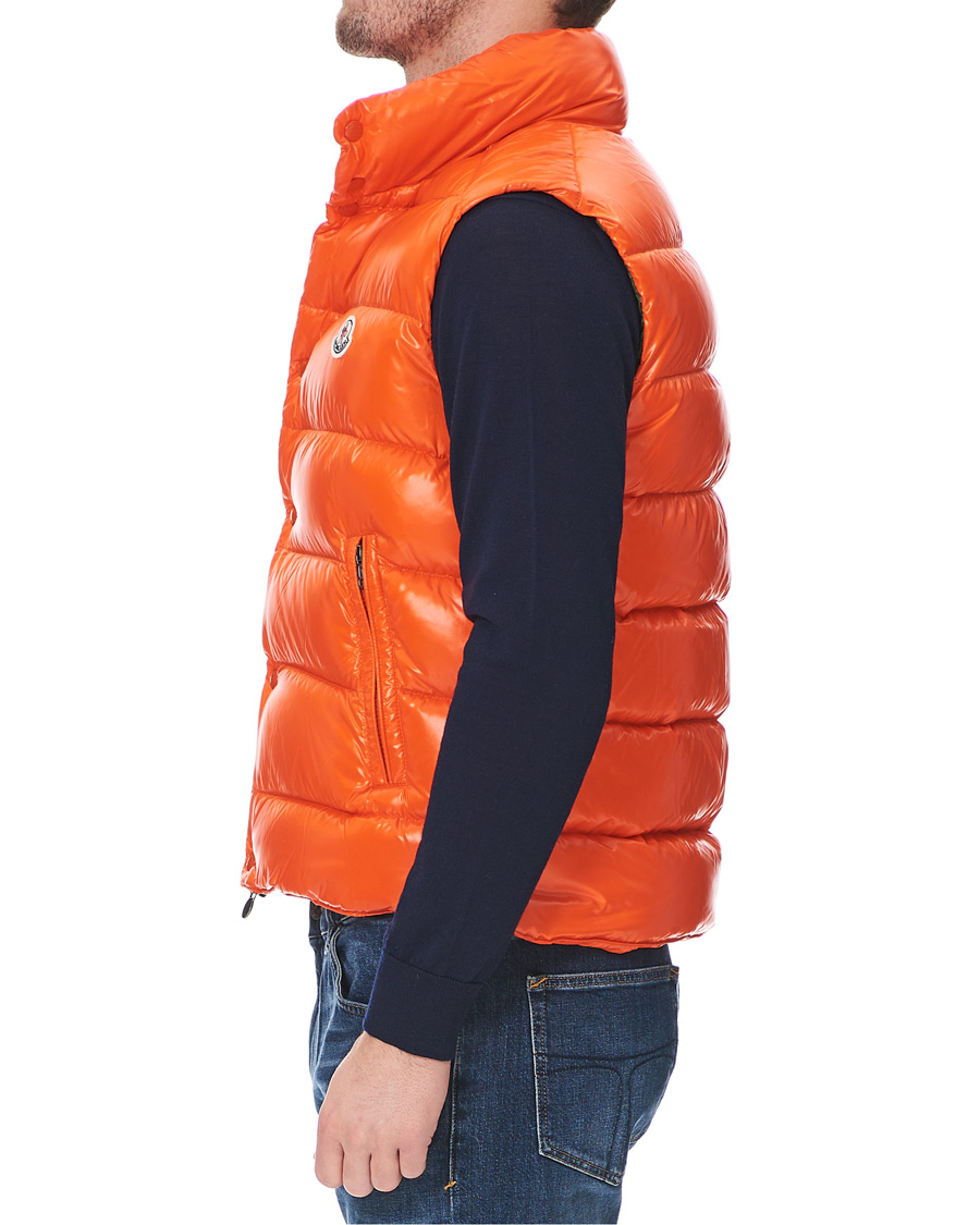 Uomini | Giacche | Moncler | Tib Down Gilet Orange