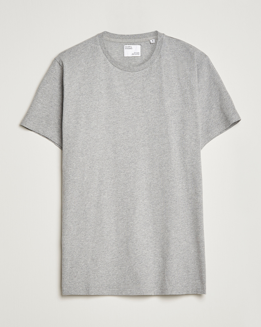 Uomini | T-shirt | Colorful Standard | Classic Organic T-Shirt Heather Grey