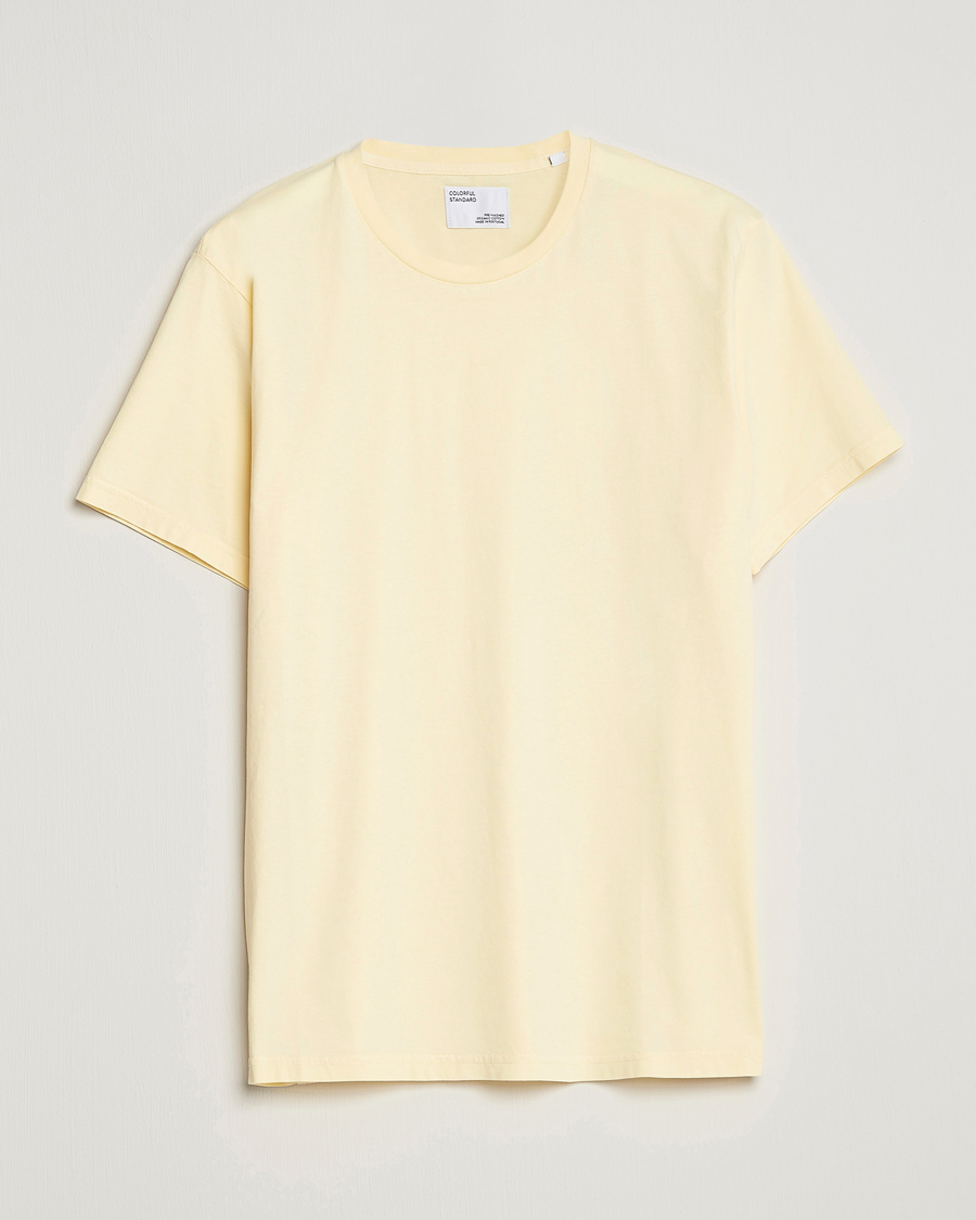 Uomini | T-shirt | Colorful Standard | Classic Organic T-Shirt Soft Yellow