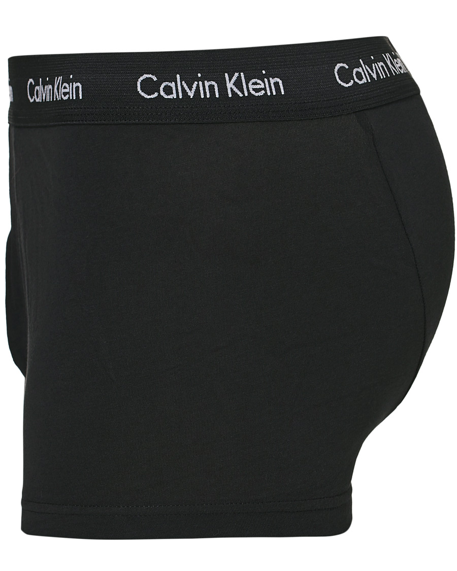 Uomini | Biancheria intima | Calvin Klein | Cotton Stretch 3-Pack Low Rise Trunk Black/Coral/Grey