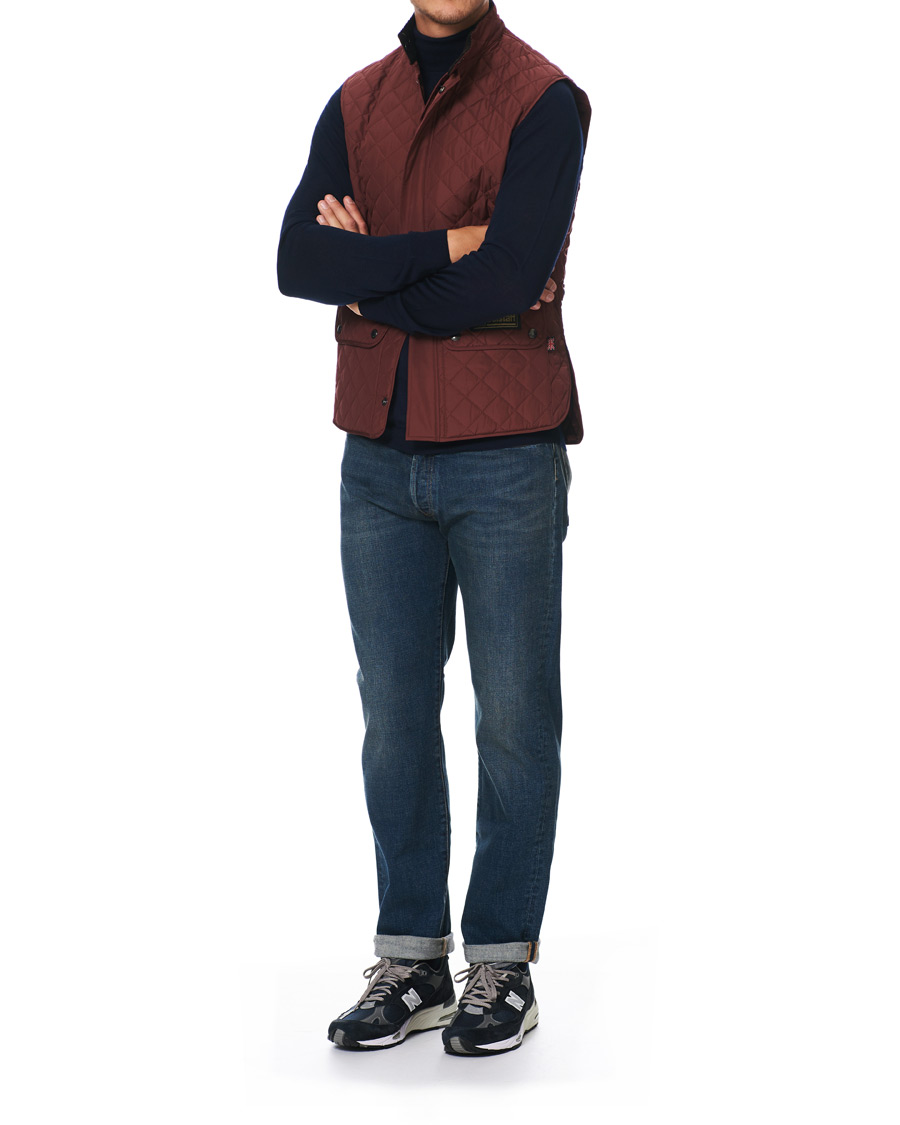 Uomini | Giacche | Belstaff | Waistcoat Quilted Burnished Red