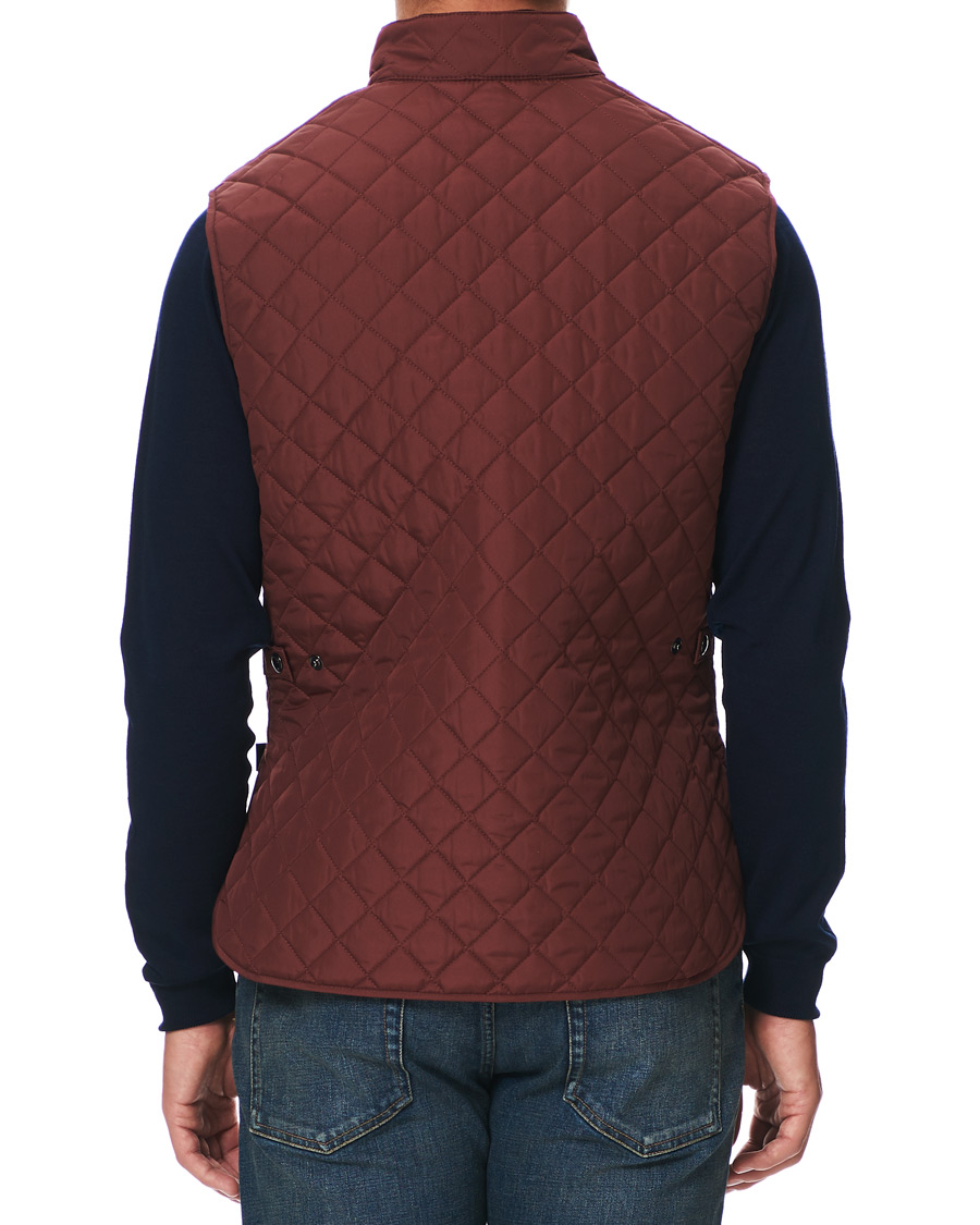Uomini | Giacche | Belstaff | Waistcoat Quilted Burnished Red