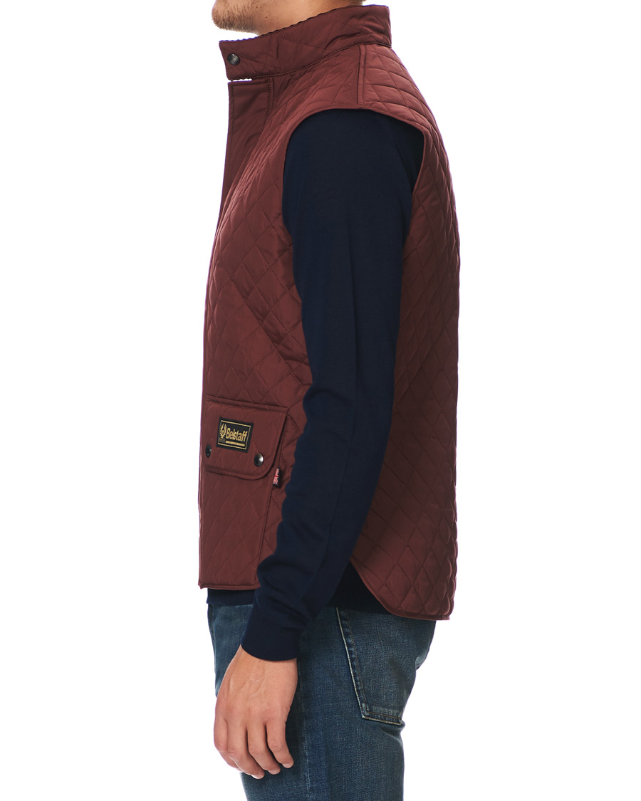 Uomini | Giacche | Belstaff | Waistcoat Quilted Burnished Red