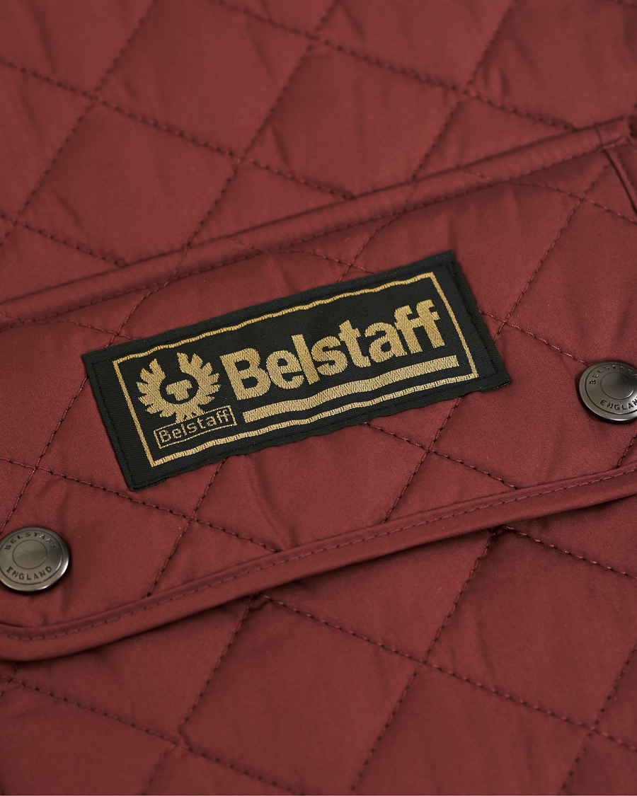 Uomini | Giacche | Belstaff | Waistcoat Quilted Burnished Red