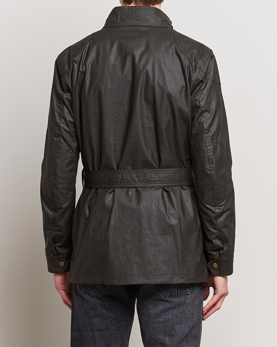 Uomini | Giacche | Belstaff | Trialmaster Waxed Jacket Faded Olive