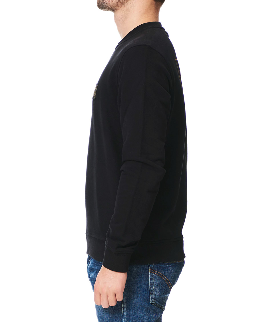 Uomini | Maglieria | Belstaff | Long Way Up Crew Neck Sweatshirt Black