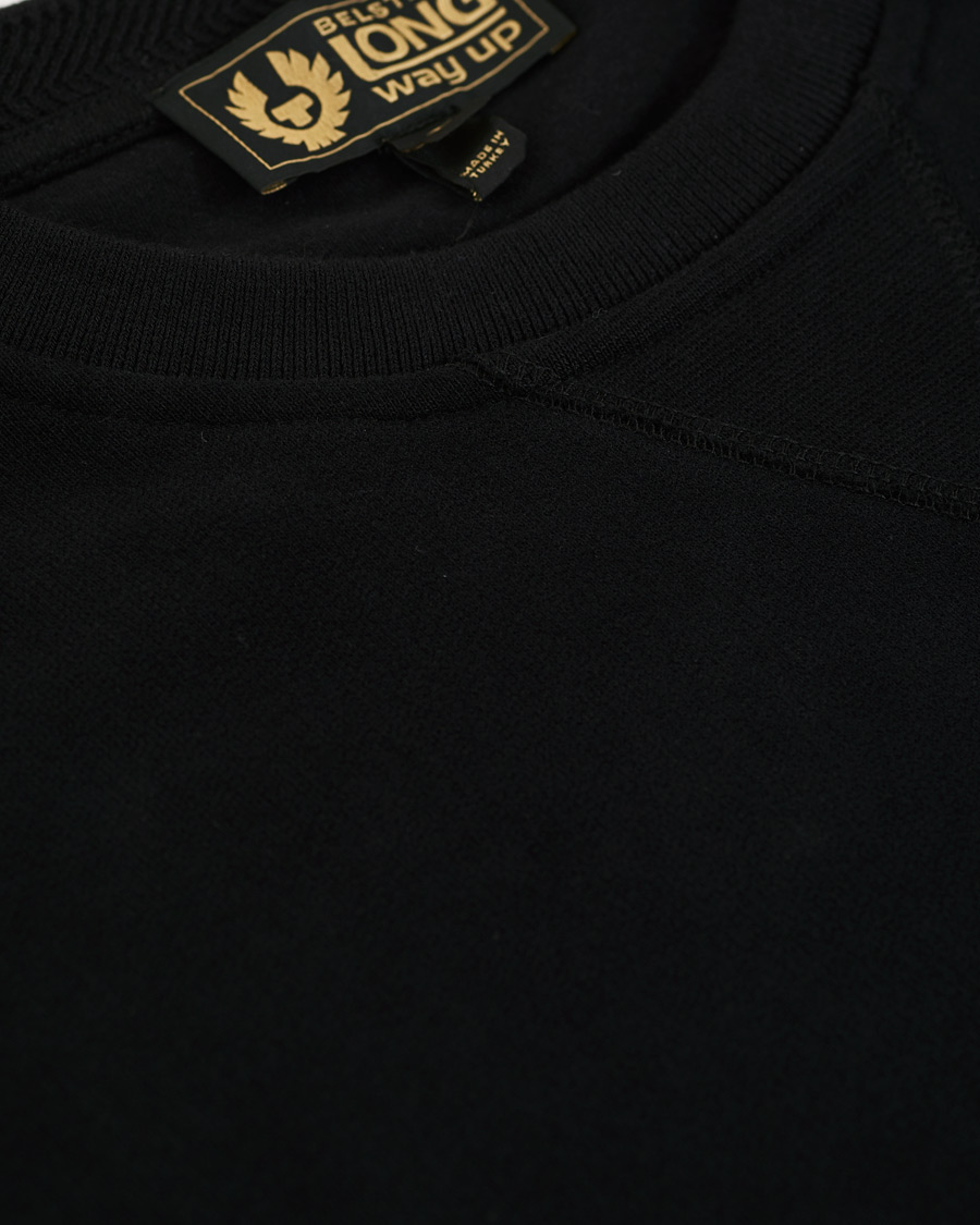 Uomini | Maglieria | Belstaff | Long Way Up Crew Neck Sweatshirt Black