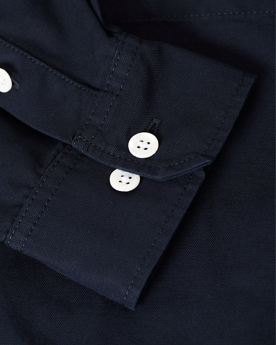 Uomini | Camicie | Norse Projects | Thorsten Canvas Overshirt Dark Navy