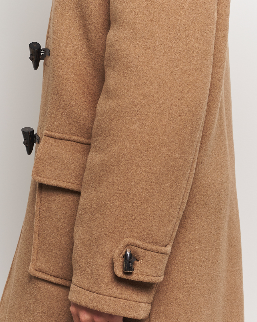 Uomini | Giacche | Gloverall | Morris Duffle Coat Camel/Buchanan