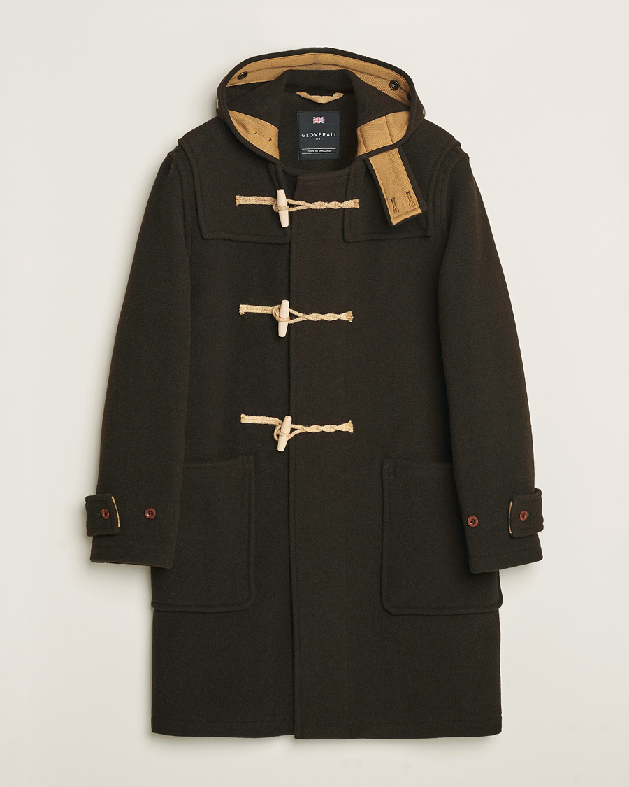 Uomini | Giacche | Gloverall | 575 Monty Original Duffle Coat Brown