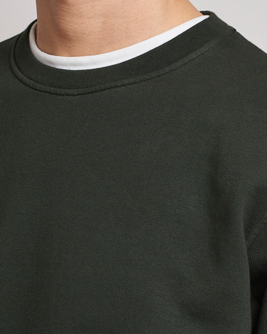 Uomini | Maglieria | Colorful Standard | Classic Organic Crew Neck Sweat Hunter Green