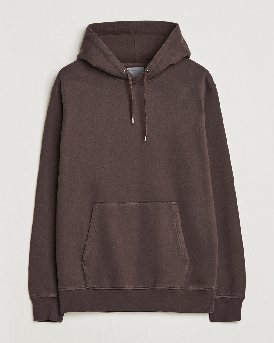 Uomini | Maglieria | Colorful Standard | Classic Organic Hood Coffee Brown