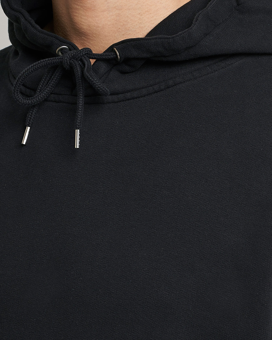 Uomini | Maglieria | Colorful Standard | Classic Organic Hood Deep Black