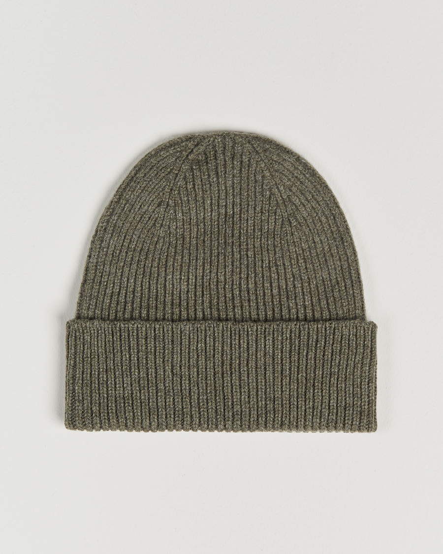 Uomini | Berretti | Colorful Standard | Merino Wool Beanie Dusty Olive