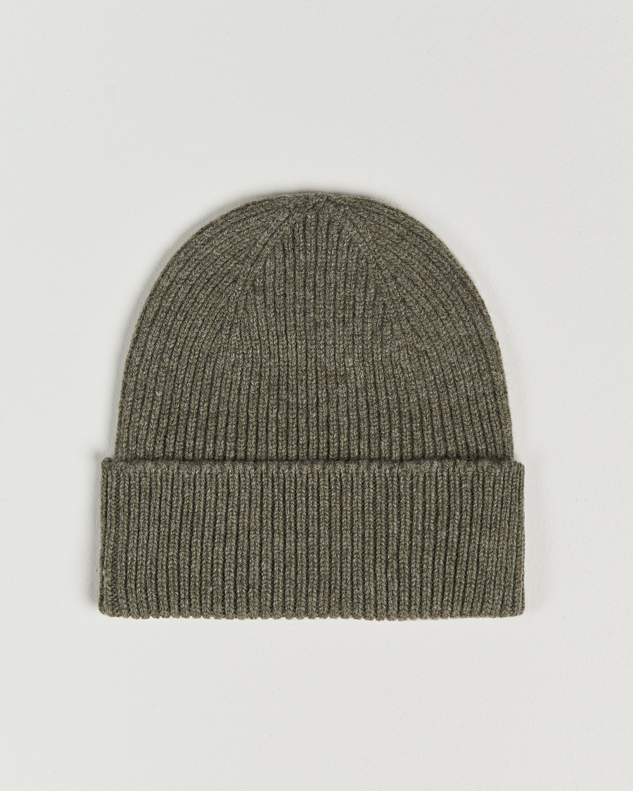 Uomini | Berretti | Colorful Standard | Merino Wool Beanie Dusty Olive