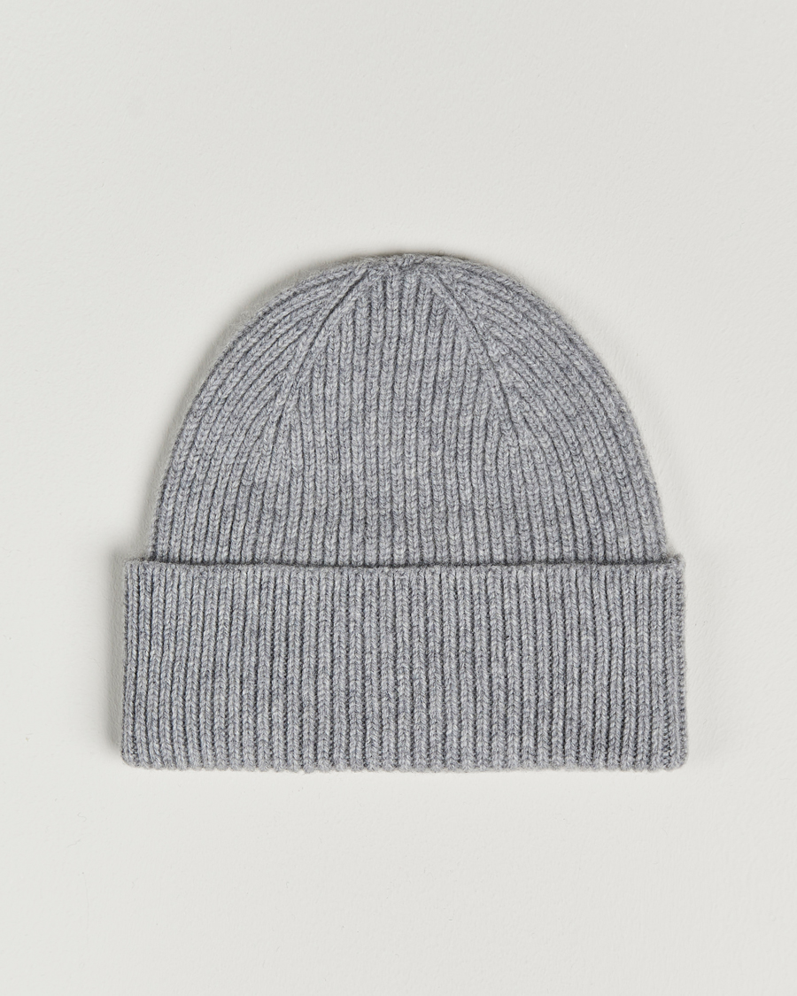 Uomini | Berretti | Colorful Standard | Merino Wool Beanie Heather Grey