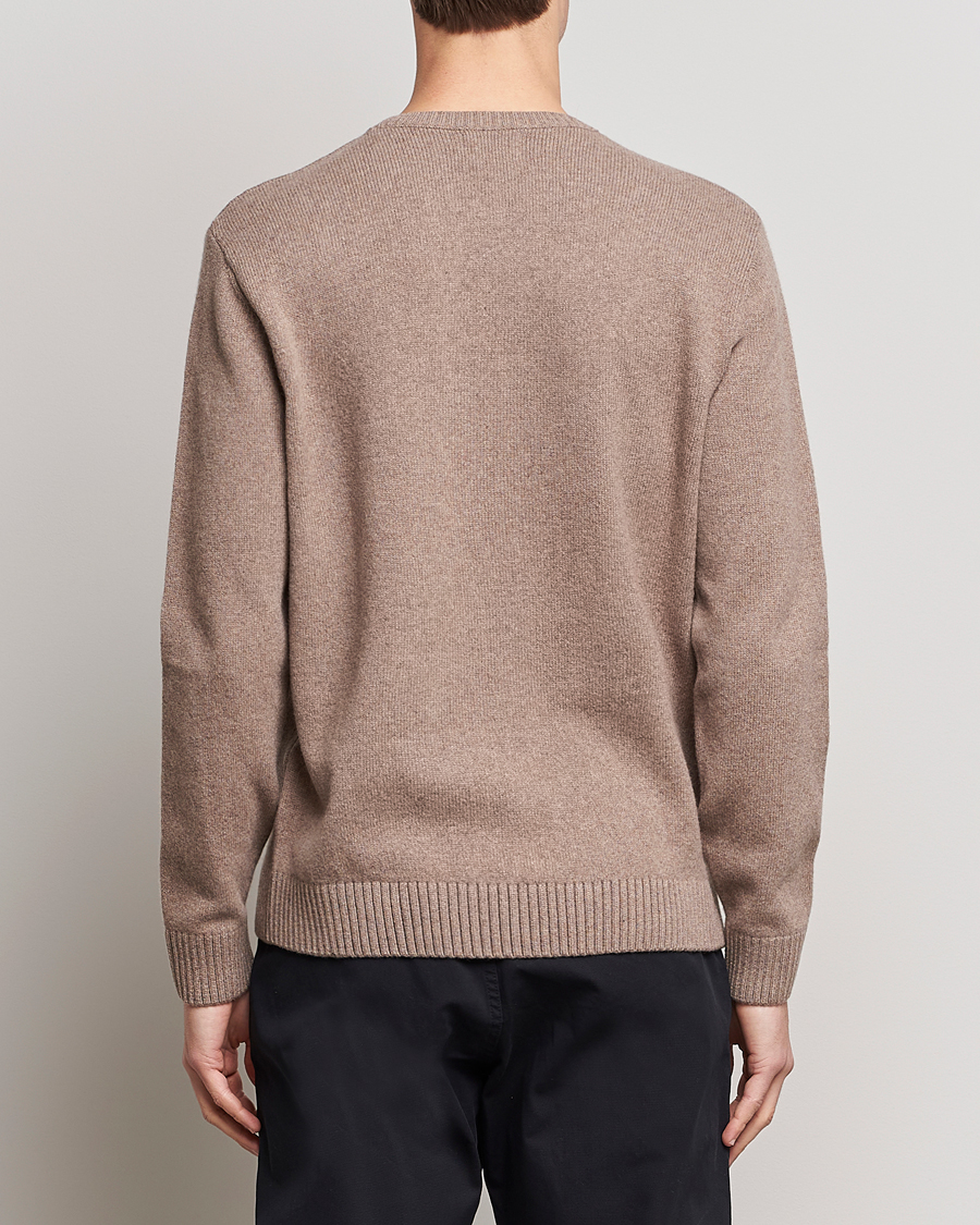 Uomini | Maglieria | Colorful Standard | Classic Merino Wool Crew Neck Warm Taupe
