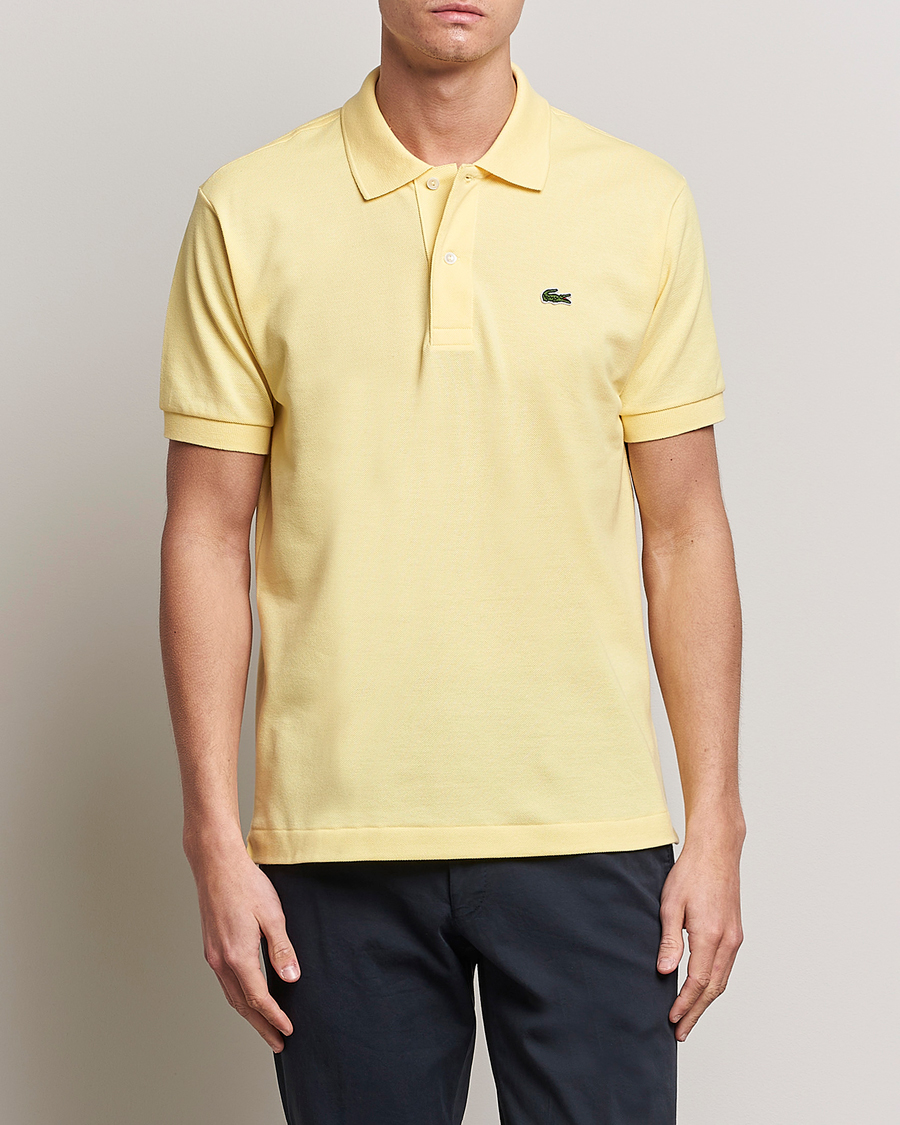 Uomini | Polo | Lacoste | Original Polo Piké Yellow
