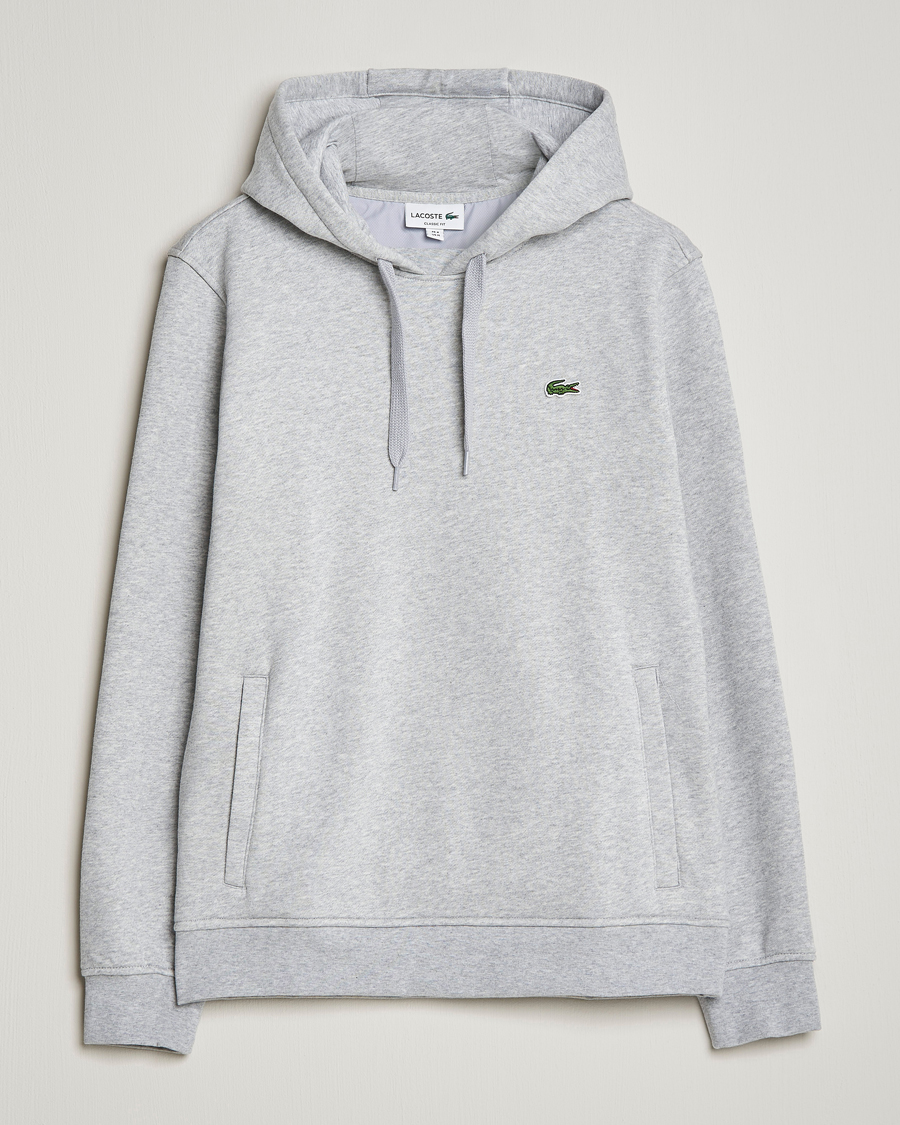 Uomini | Maglieria | Lacoste | Hoodie Silver Chine