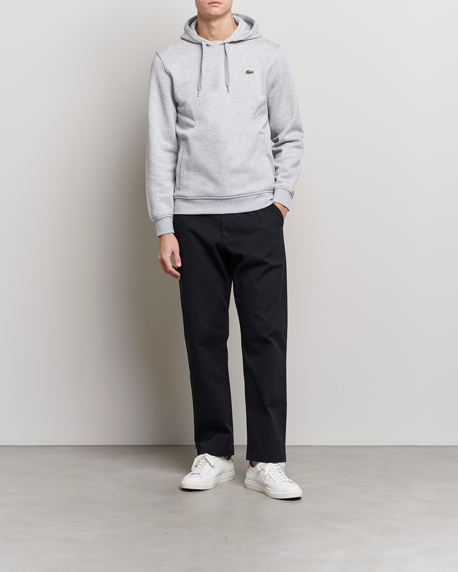 Uomini | Maglieria | Lacoste | Hoodie Silver Chine