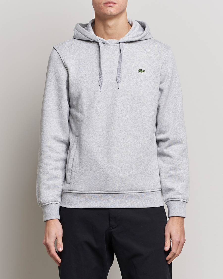 Uomini | Maglieria | Lacoste | Hoodie Silver Chine