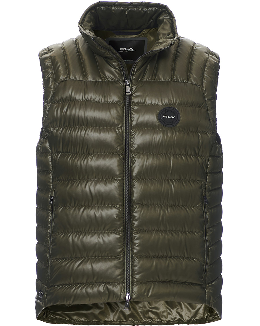 Uomini | Giacche | RLX Ralph Lauren | Lightweight Down Vest Dark Olive