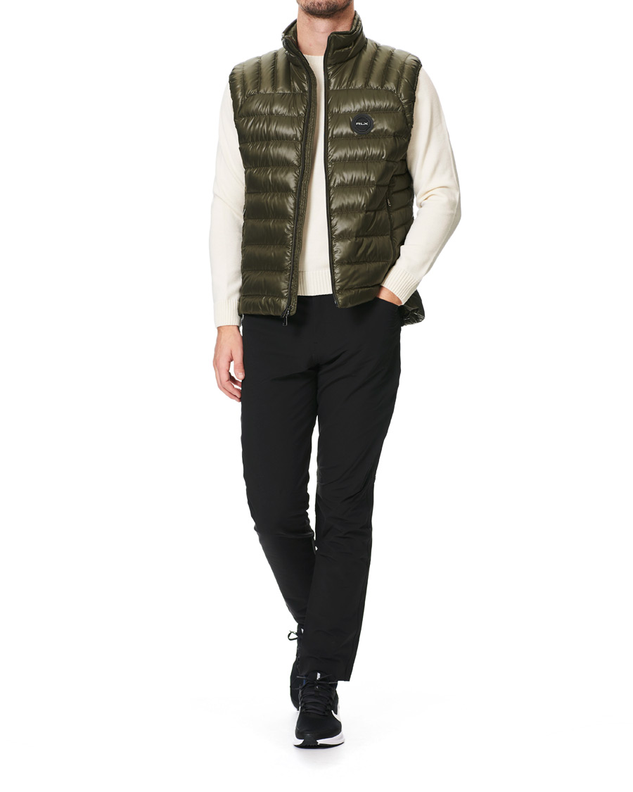 Uomini | Giacche | RLX Ralph Lauren | Lightweight Down Vest Dark Olive