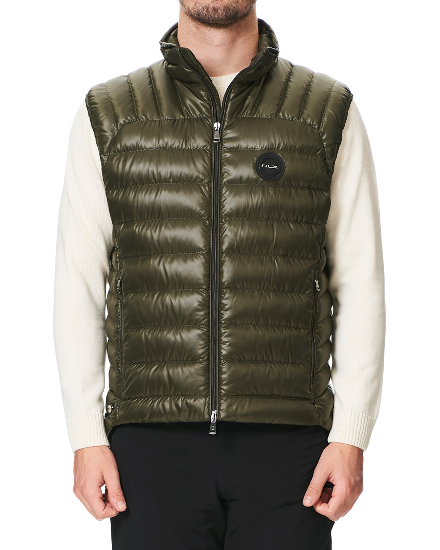 Uomini | Giacche | RLX Ralph Lauren | Lightweight Down Vest Dark Olive