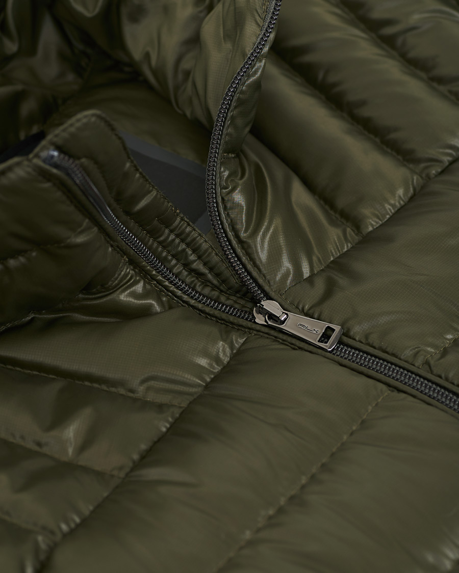 Uomini | Giacche | RLX Ralph Lauren | Lightweight Down Vest Dark Olive