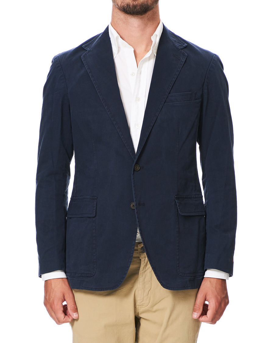 Uomini | Blazers | Polo Ralph Lauren | Cotton Stretch Sportcoat Nautical Ink