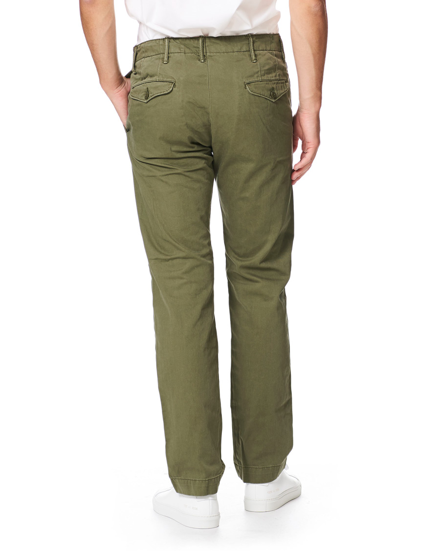 Uomini | Pantaloni | RRL | Officer Chino Olive