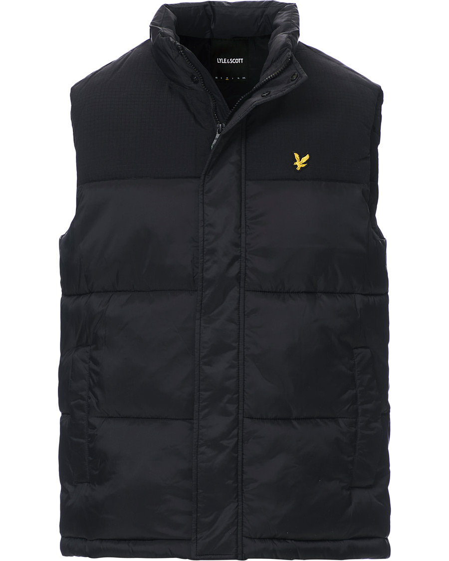 Uomini | Giacche | Lyle & Scott | Wadded Gilet Vest Black
