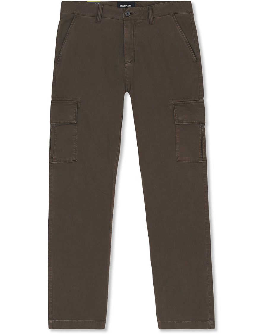 Uomini | Pantaloni | Lyle & Scott | Cargo Pants Trek Green