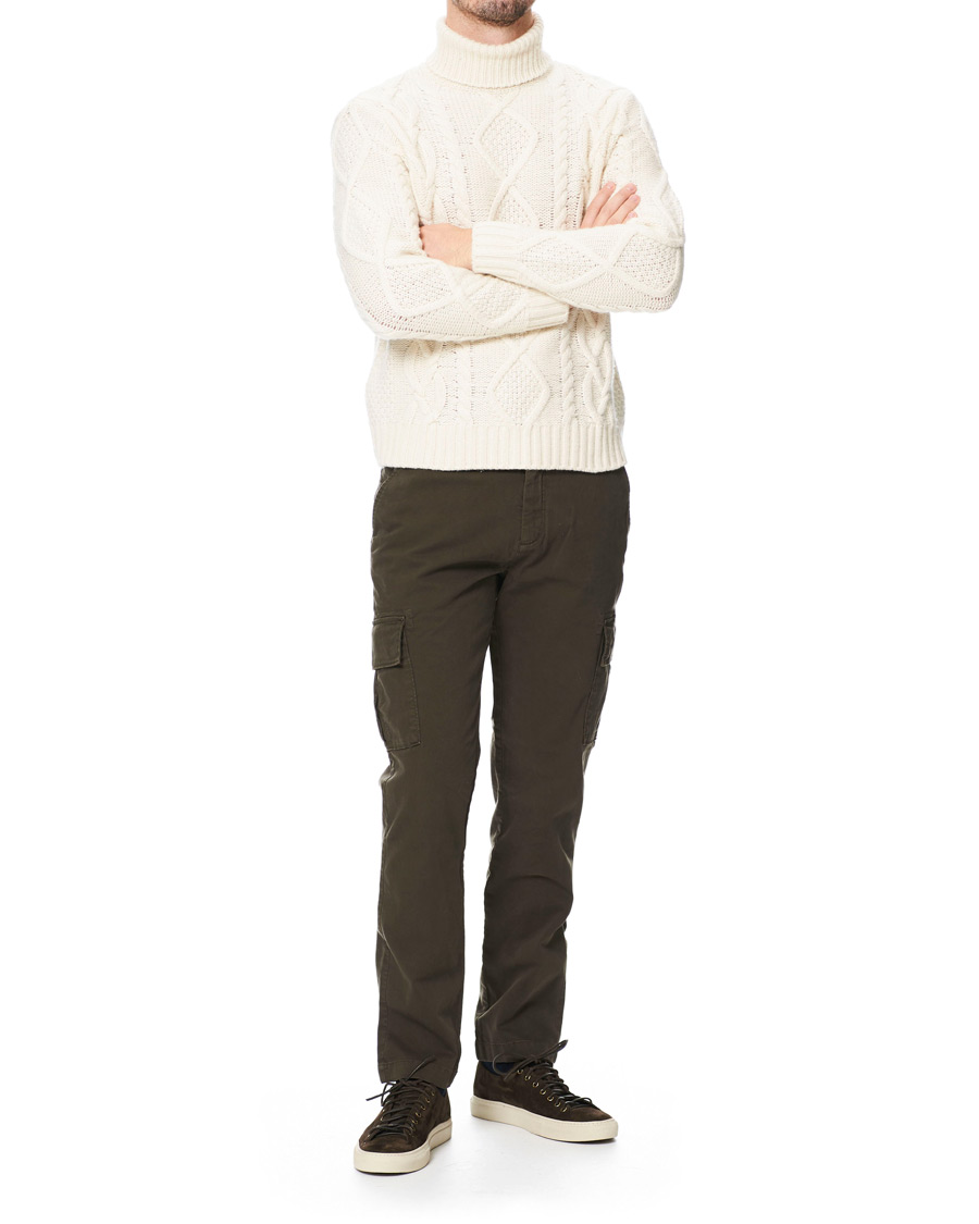 Uomini | Pantaloni | Lyle & Scott | Cargo Pants Trek Green