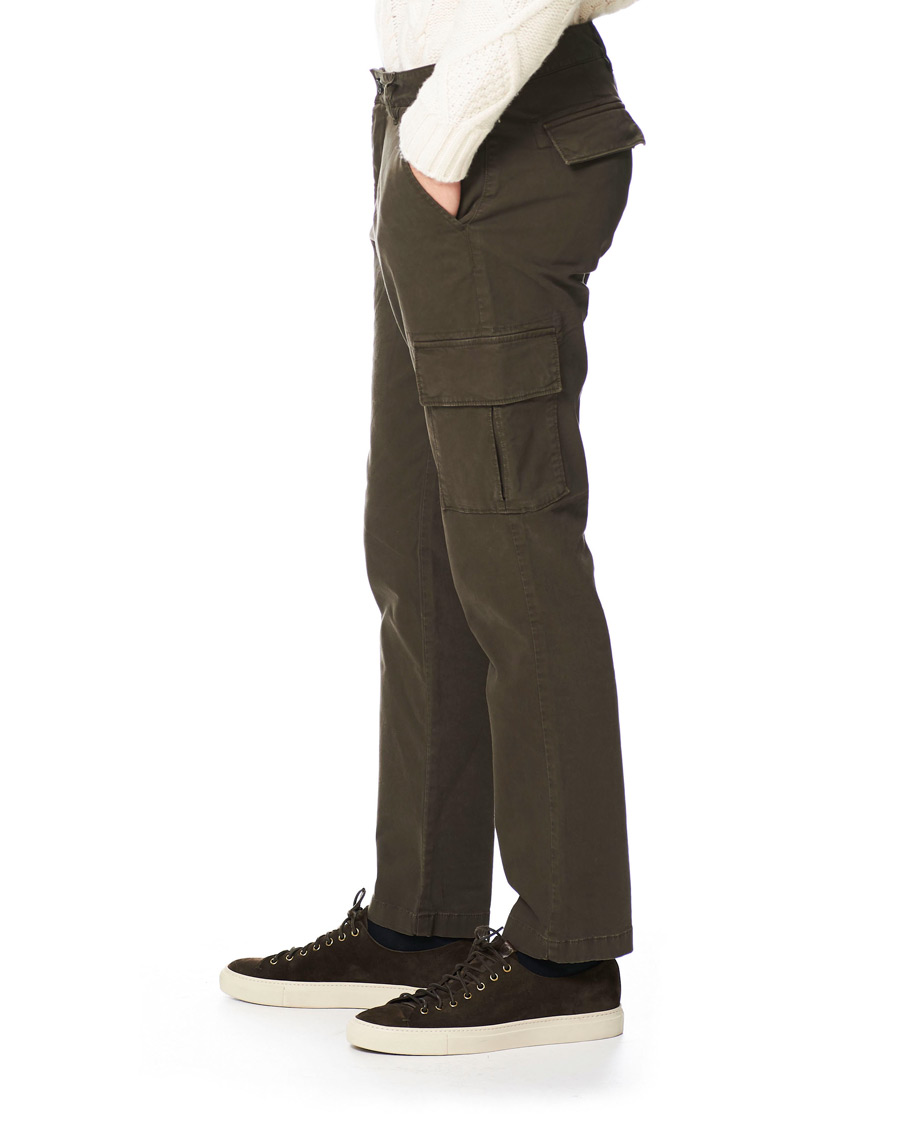 Uomini | Pantaloni | Lyle & Scott | Cargo Pants Trek Green