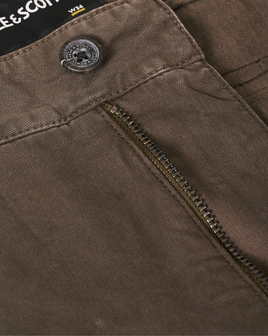 Uomini | Pantaloni | Lyle & Scott | Cargo Pants Trek Green