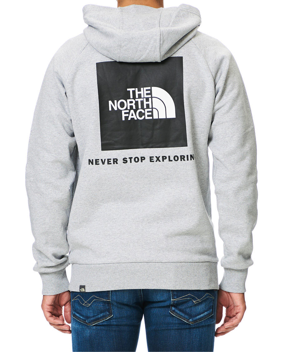 Uomini | Maglieria | The North Face | Raglan Redbox Hoodie Grey Heather