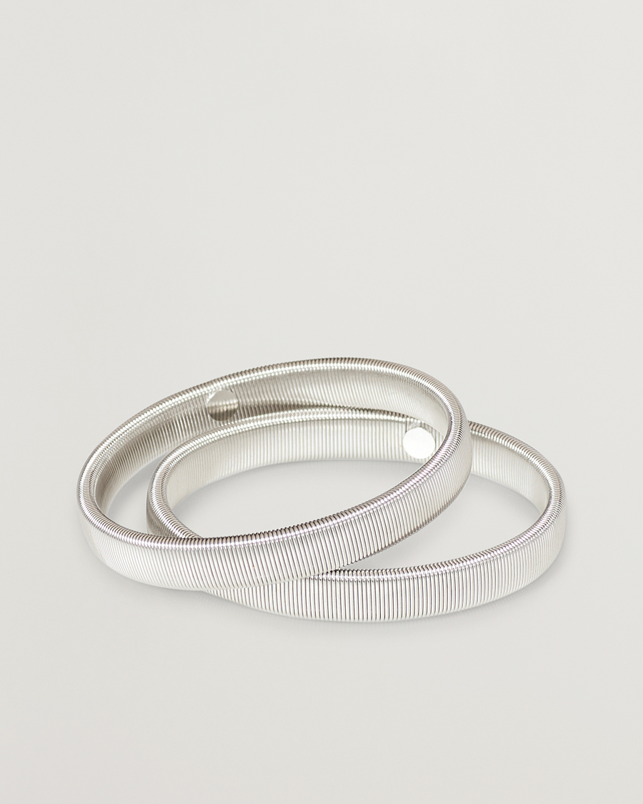 Uomini | Gioielli | Amanda Christensen | Shirt Sleeve Holder Silver