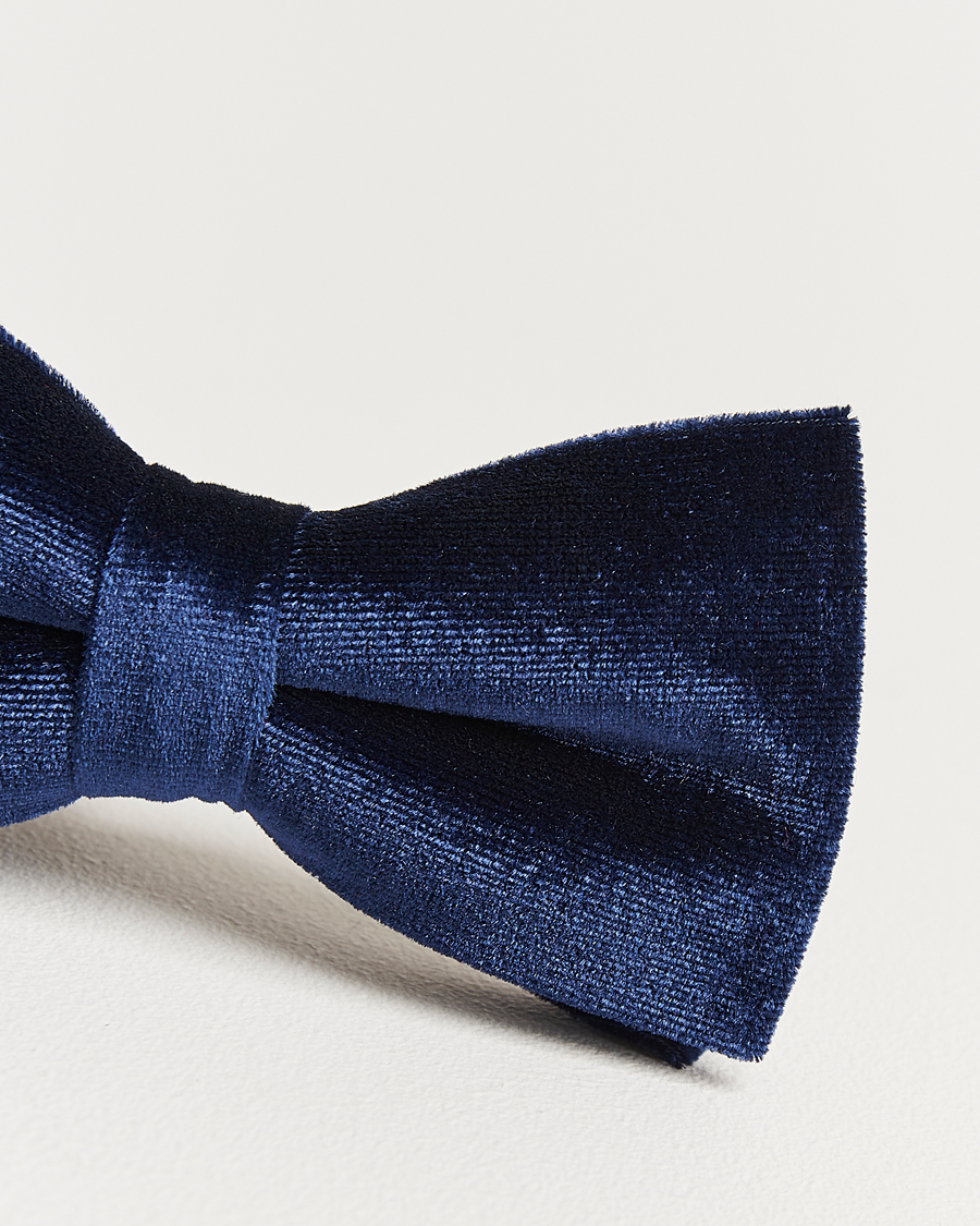 Uomini | Papillon | Amanda Christensen | Velvet Pre Tie Navy
