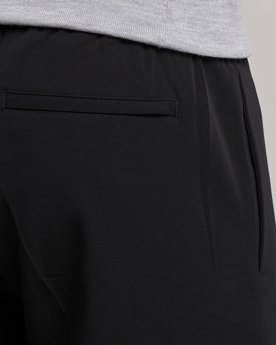 Uomini | Pantaloni | Samsøe Samsøe | Smithy Drawstring Trousers Black