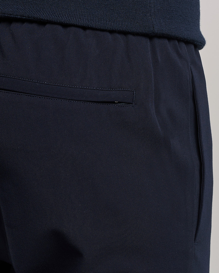 Uomini | Pantaloni | Samsøe Samsøe | Smithy Drawstring Trousers Night Sky