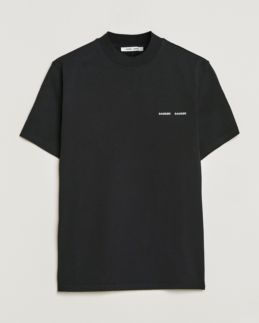 Uomini | T-shirt | Samsøe Samsøe | Norsbro Organic Cotton Tee Black
