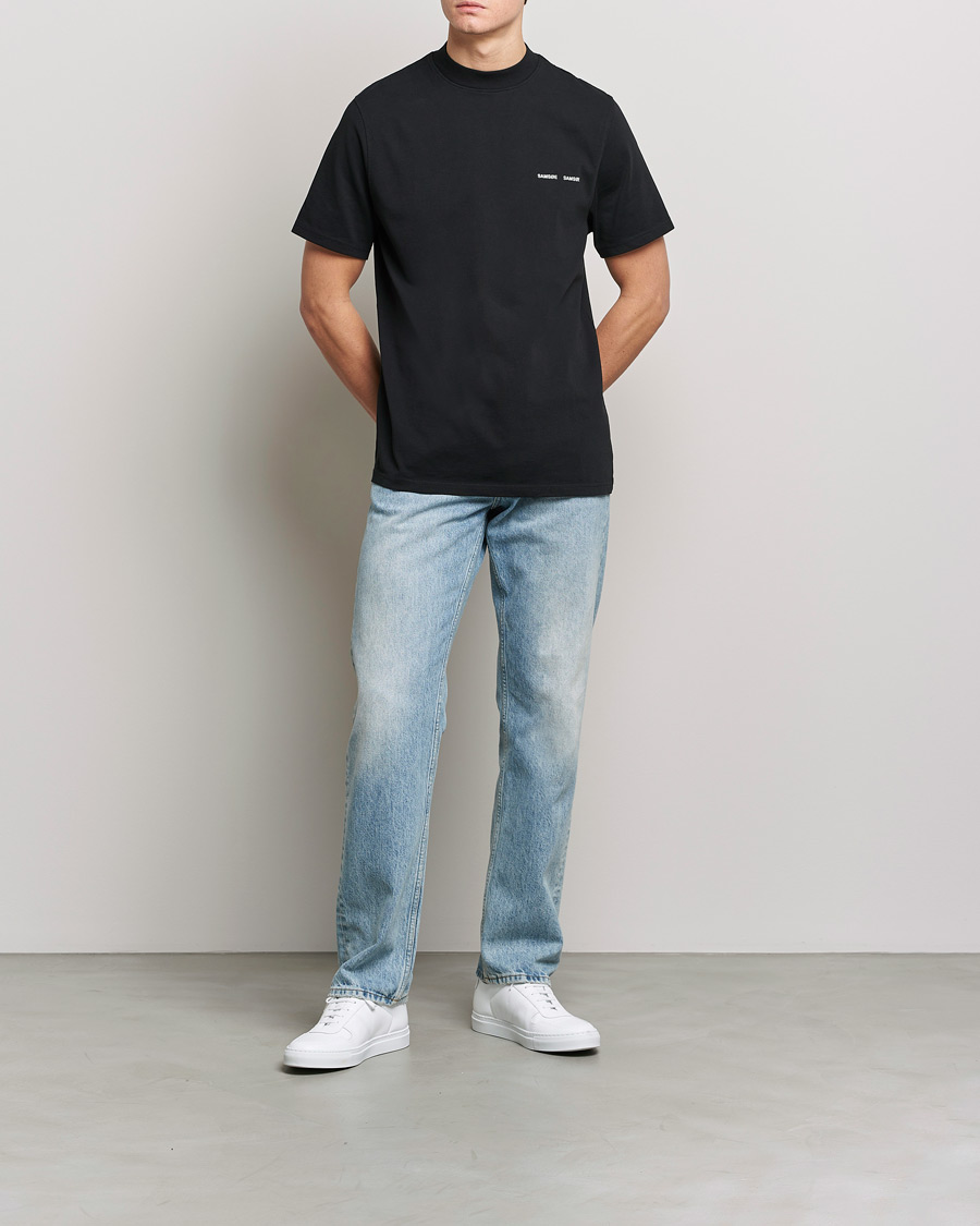 Uomini | T-shirt | Samsøe Samsøe | Norsbro Organic Cotton Tee Black