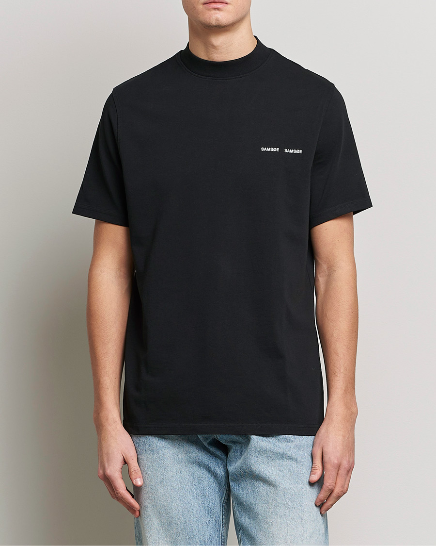 Uomini | T-shirt | Samsøe Samsøe | Norsbro Organic Cotton Tee Black