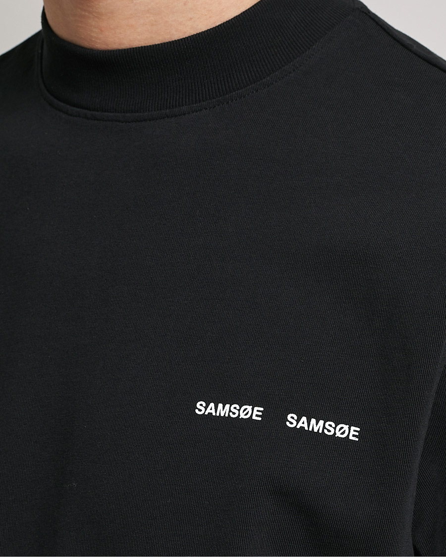 Uomini | T-shirt | Samsøe Samsøe | Norsbro Organic Cotton Tee Black