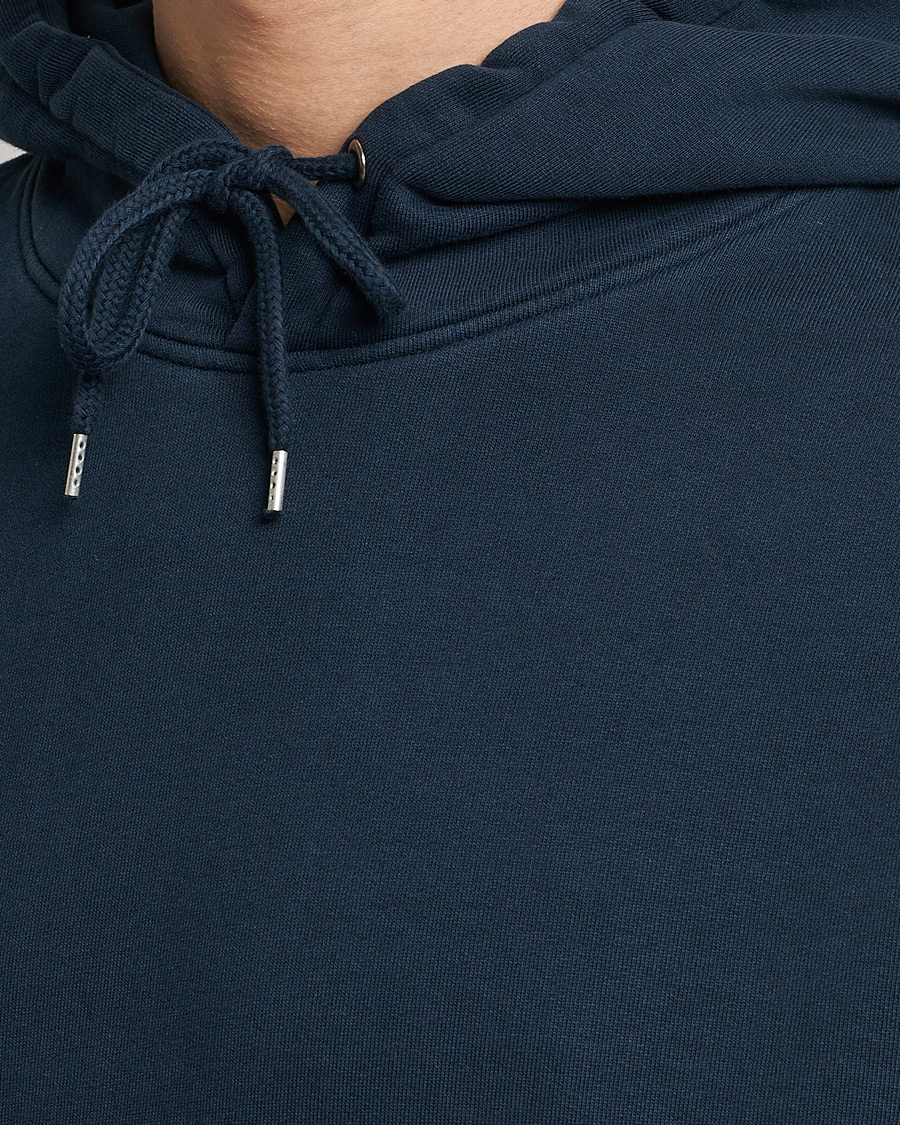 Uomini | Maglieria | Colorful Standard | Classic Organic Hood Navy Blue