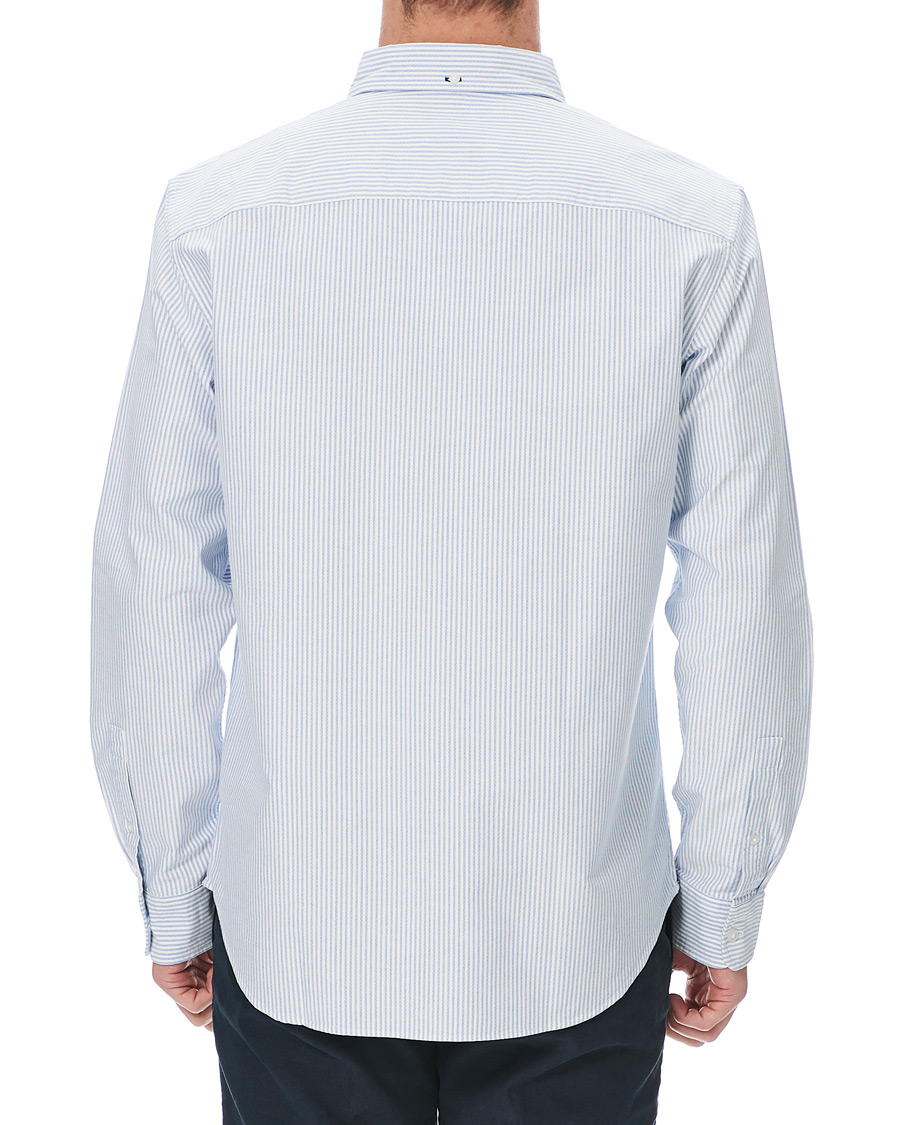 Uomini | Camicie | Club Monaco | Slim Fit Oxford Stripe Shirt Blue/White