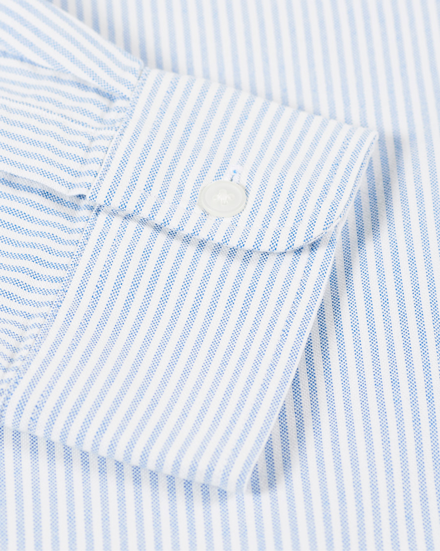 Uomini | Camicie | Club Monaco | Slim Fit Oxford Stripe Shirt Blue/White