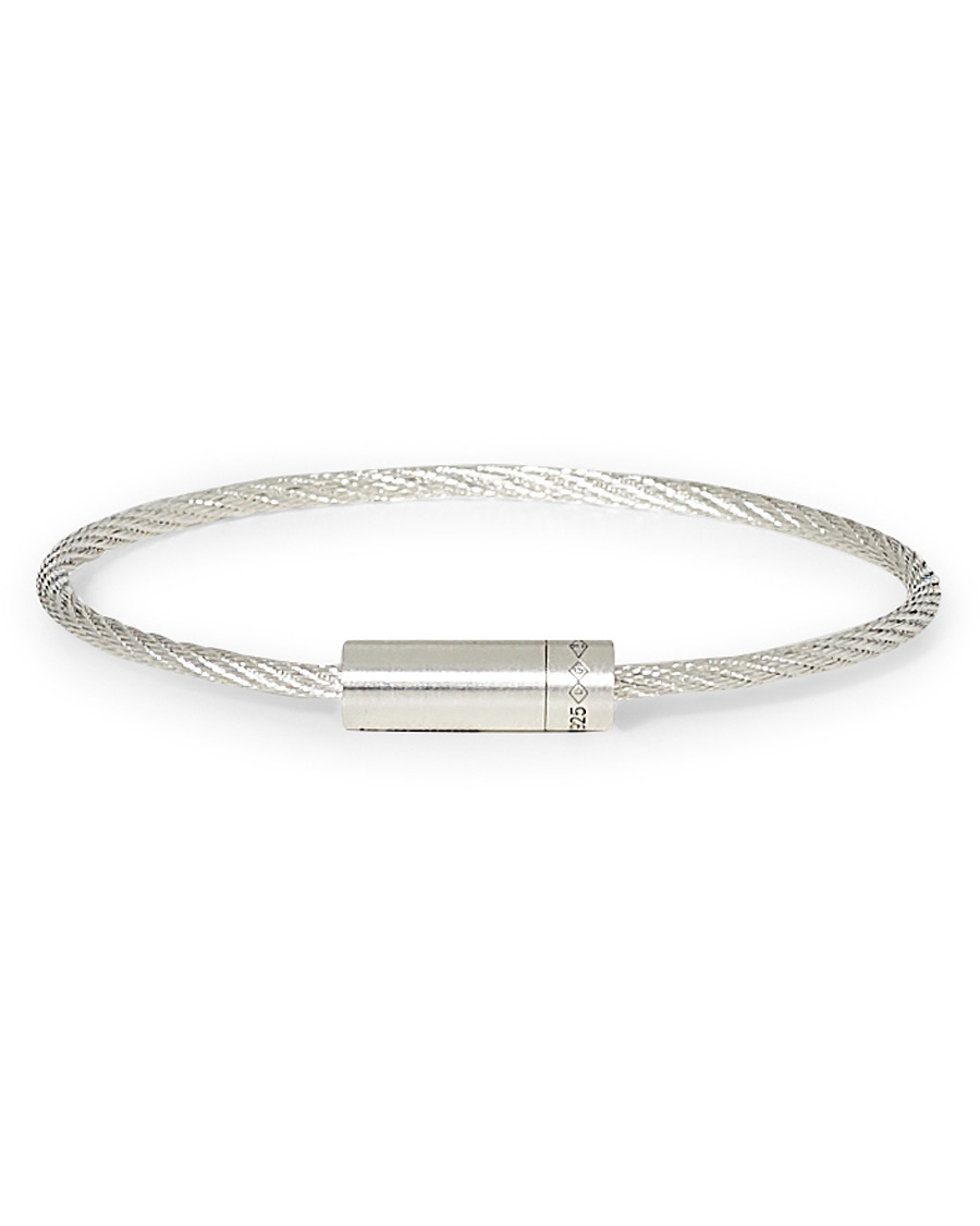 Uomini | LE GRAMME Cable Bracelet Brushed Sterling Silver 9g | LE GRAMME | Cable Bracelet Brushed Sterling Silver 9g