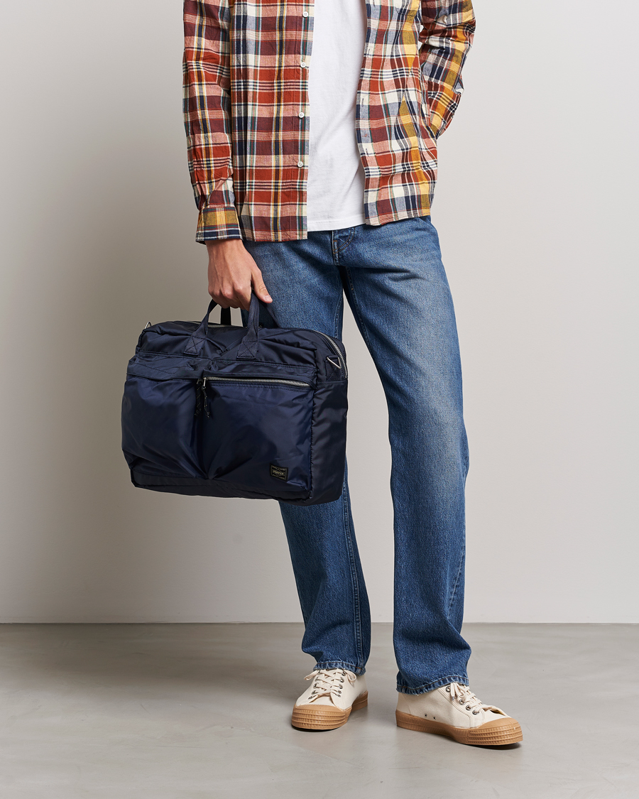 Uomini | Borse | Porter-Yoshida & Co. | Porter-Yoshida & Co.Force 3Way BriefcaseNavy Blue